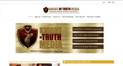 Desktop Screenshot of knightoftruthmedia.com